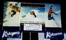 TRADE SHOW FRAME FOR SKI SHOW  30' X 10'