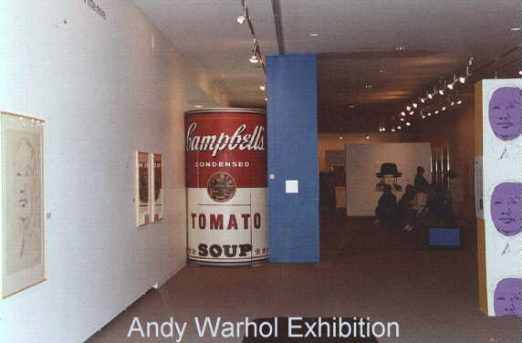 Installation in Vacouver Art Gallery for Andy Warhol Show