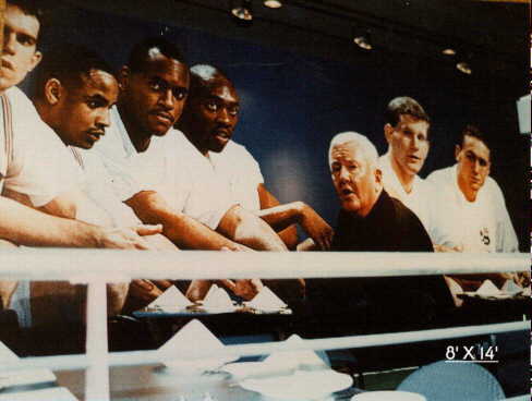 The Players on Gesso Canvas